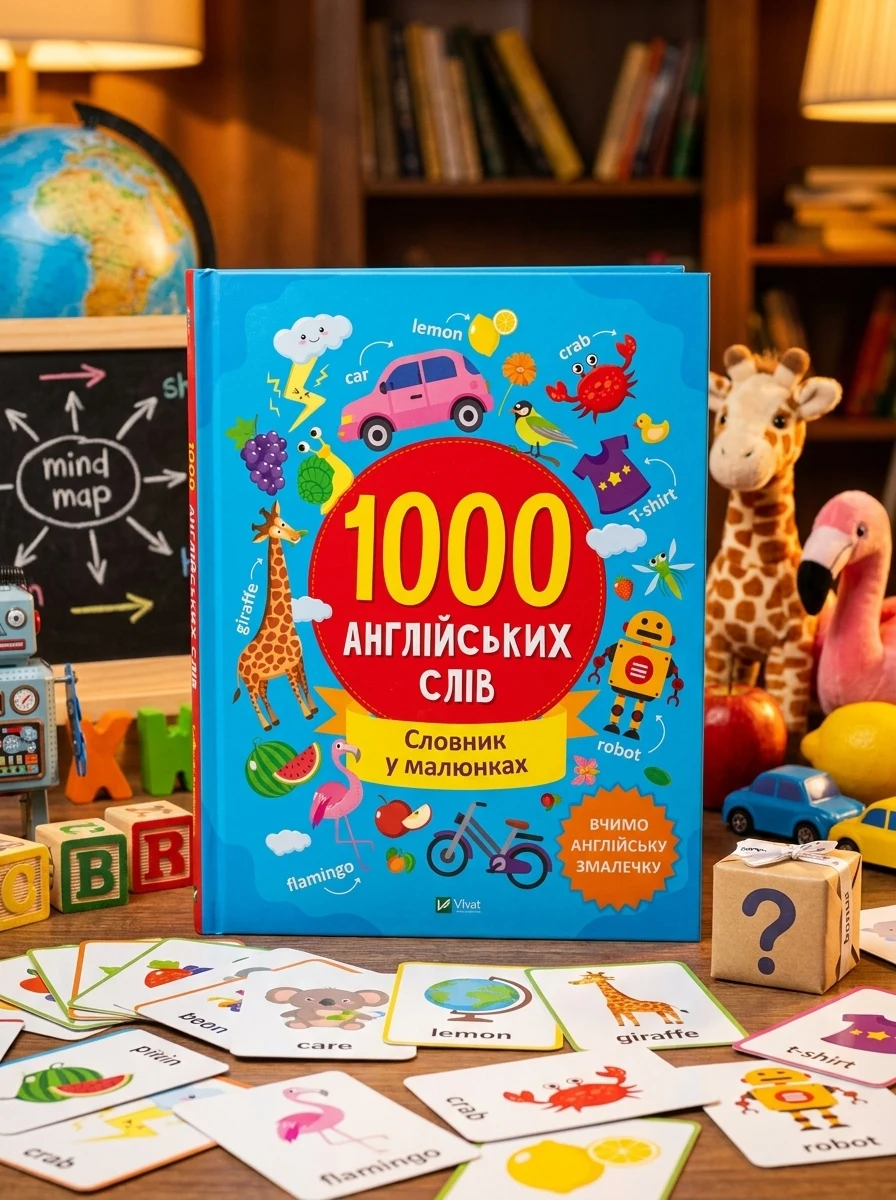 1000 англійських слів. Словник у малюнках | купити книгу онлайн