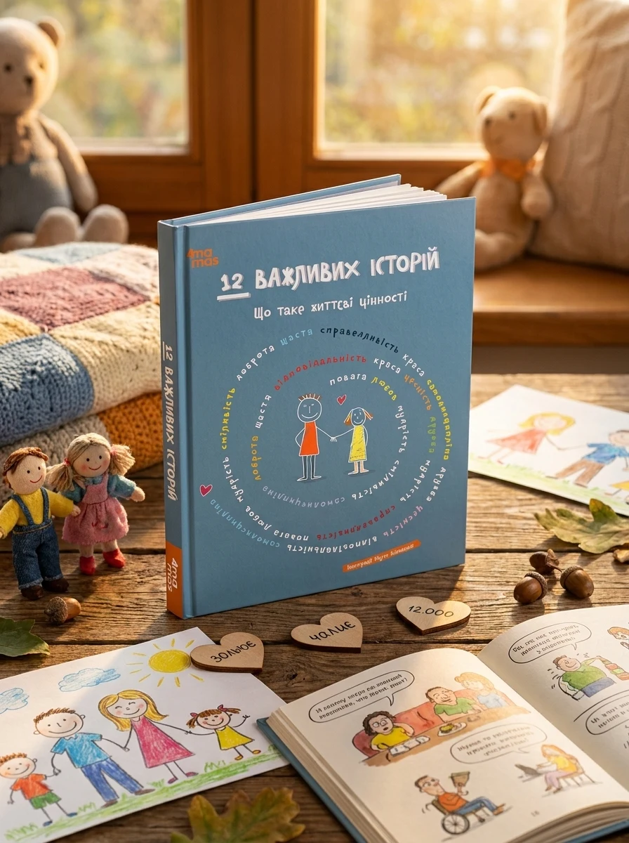 12 важливих історій. Що таке життєві цінності — Розвивальні книги
