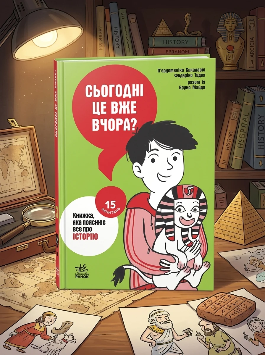 15 запитань. Сьогодні вже вчора? Книжка, яка пояснює все про історію. Книга 3 — Підлітковий нонфікшн