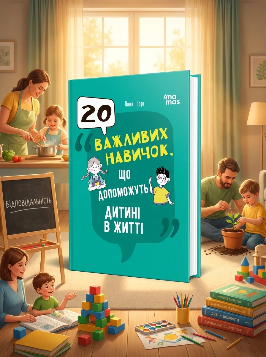 20 важливих навичок, що допоможуть дитині в житті
