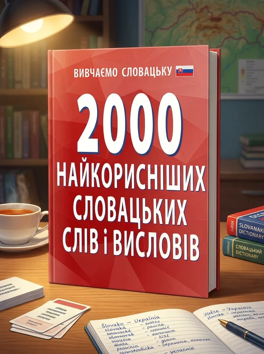 2000 найкорисніших словацьких слів і висловів