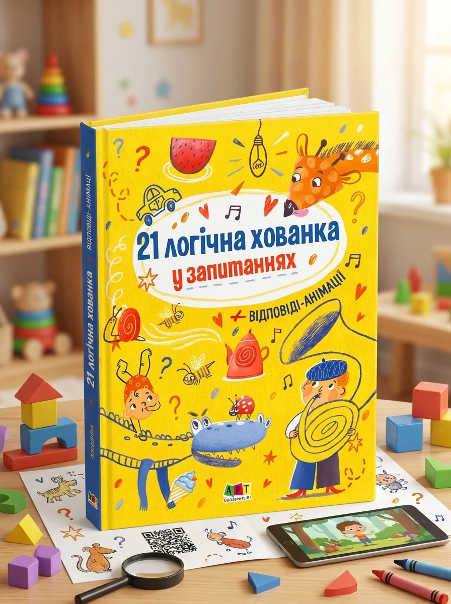 21 логічна хованка у запитаннях — AR-книги