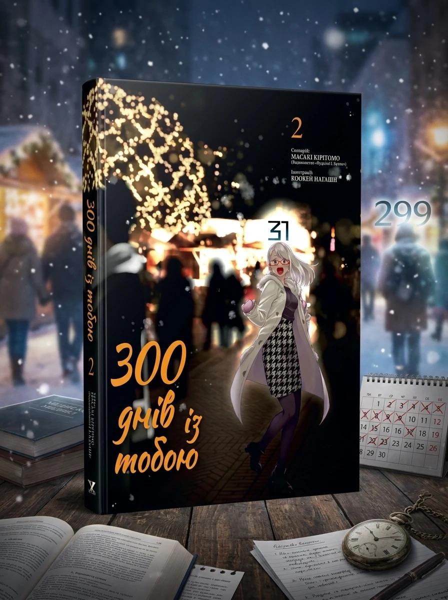 300 днів із тобою. Том 2 — Манґа