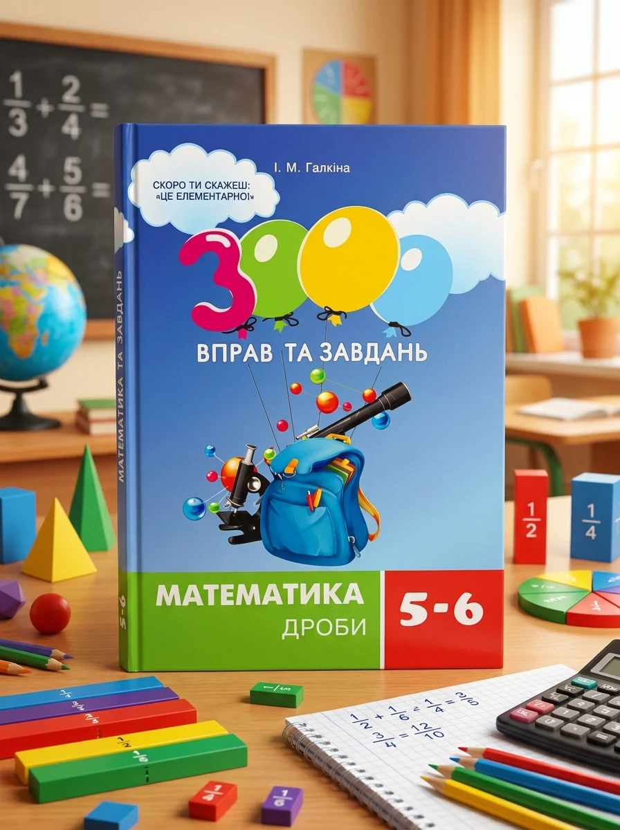 3000 вправ та завдань. Математика. 5-6 класи. Дроби — фото 2