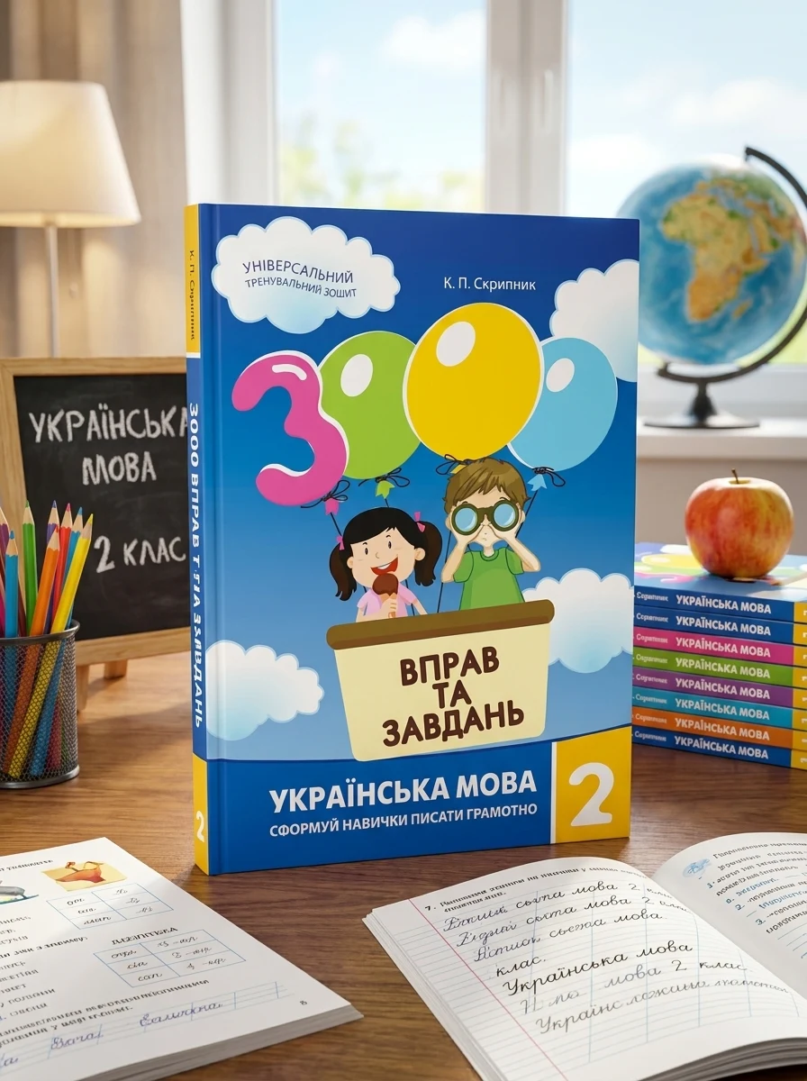 3000 вправ та завдань. Українська мова 2 клас — фото 2