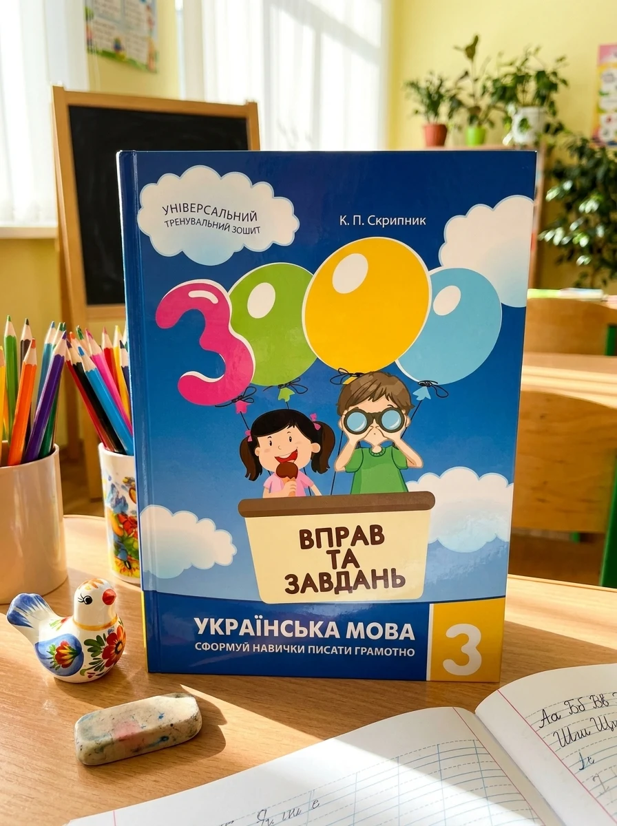 3000 вправ та завдань. Українська мова. 3 клас — фото 2