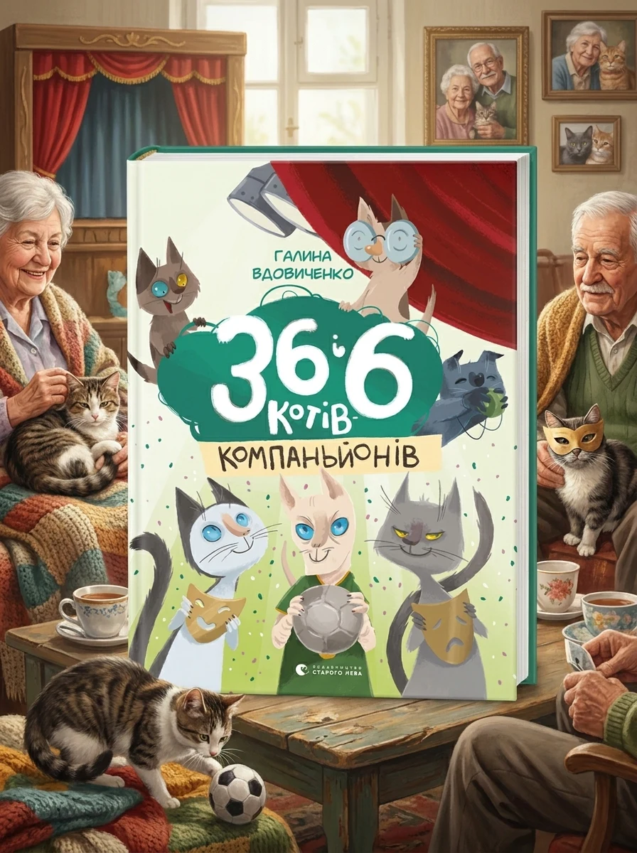 36 і 6 котів-компаньйонів
