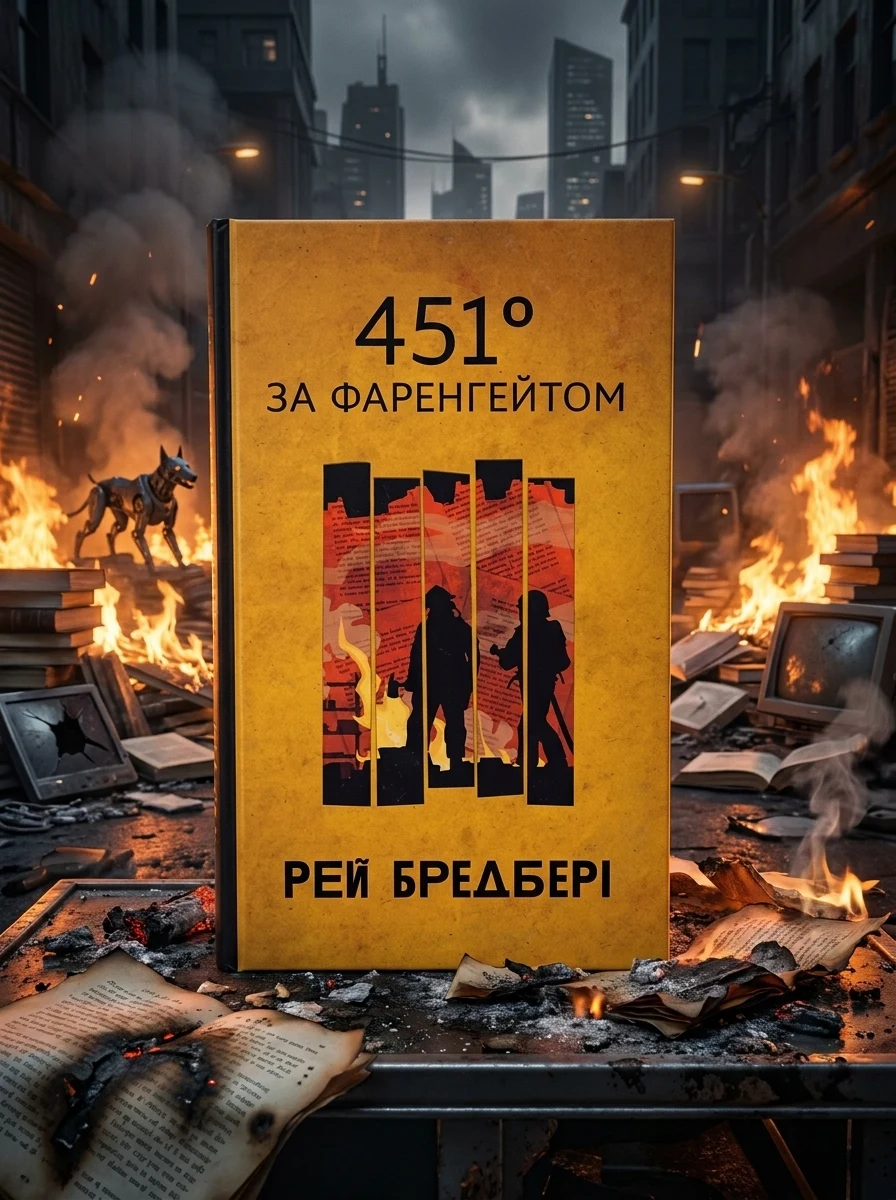 451° за Фаренгейтом — Зарубіжна наукова фантастика