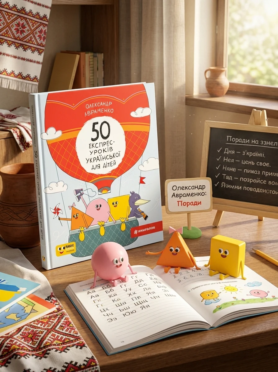 50 експрес-уроків української для дітей — Підготовка до школи