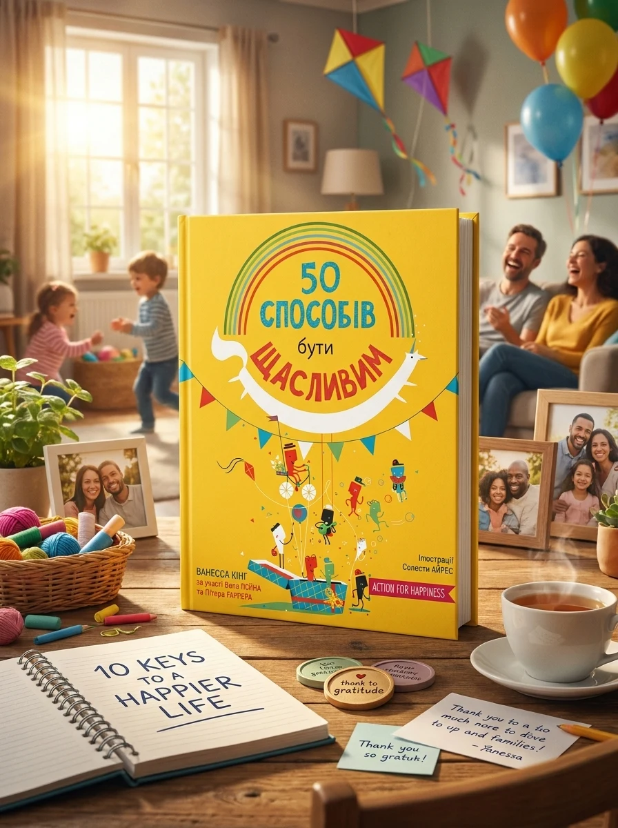 50 способів бути щасливим — Дитячі подарункові книги