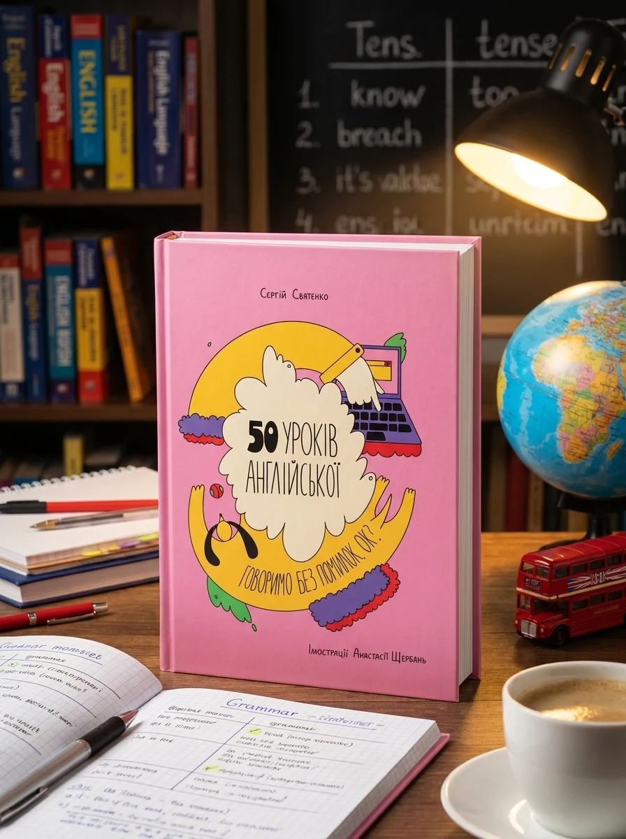 50 уроків англійської. Говоримо без помилок. Ок? | купити книгу онлайн