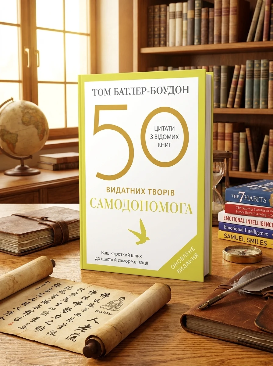50 видатних творів. Самодопомога — Подарункові нонфікшн книги