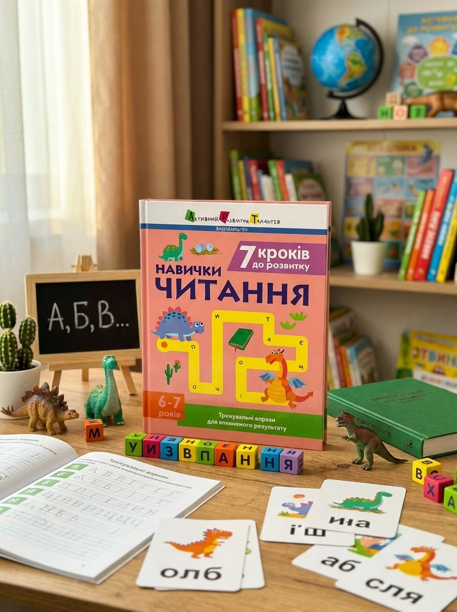 7 кроків до розвитку. Читання — Розвивальні книги