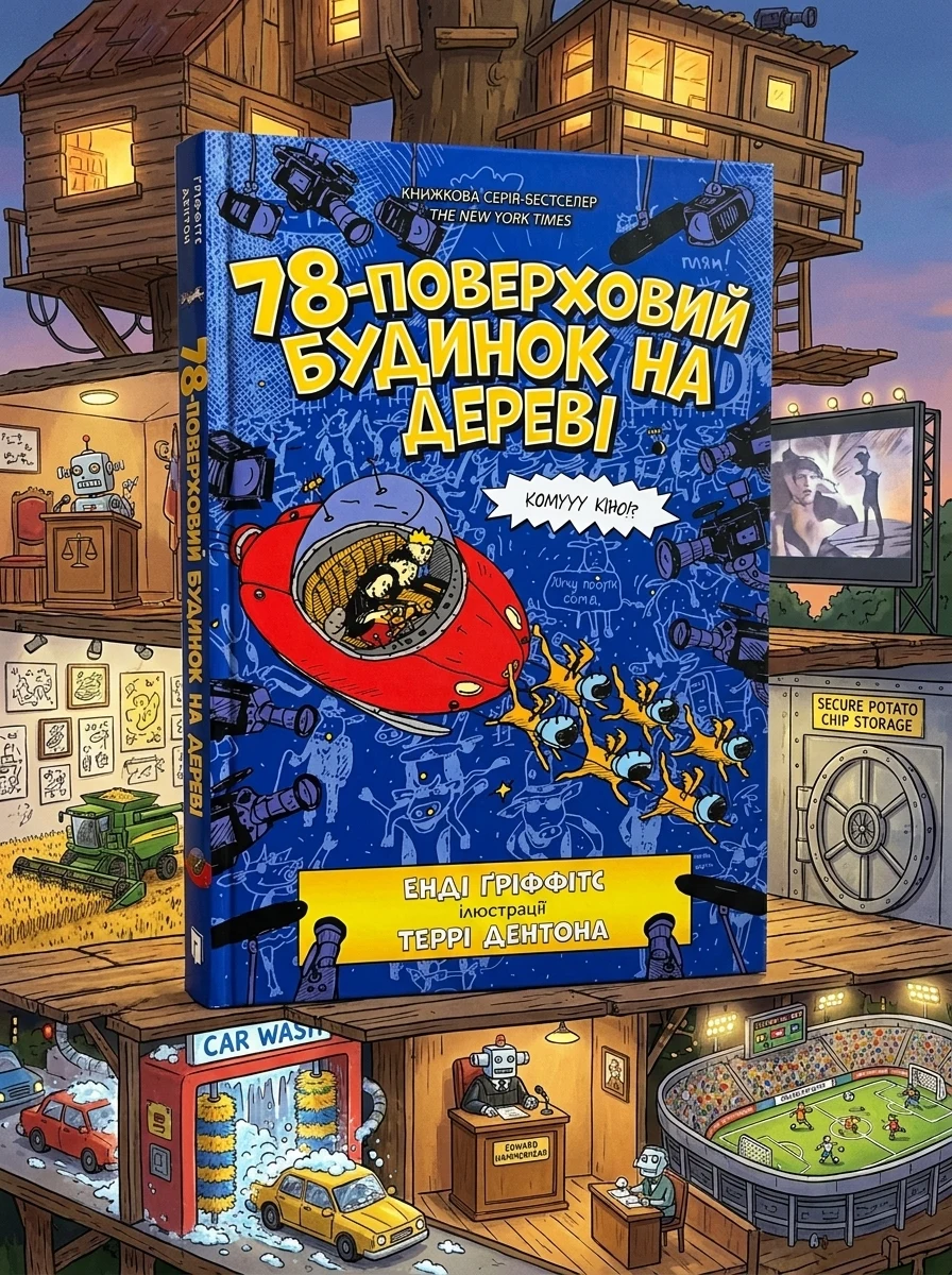78-поверховий будинок на дереві | купити книгу онлайн