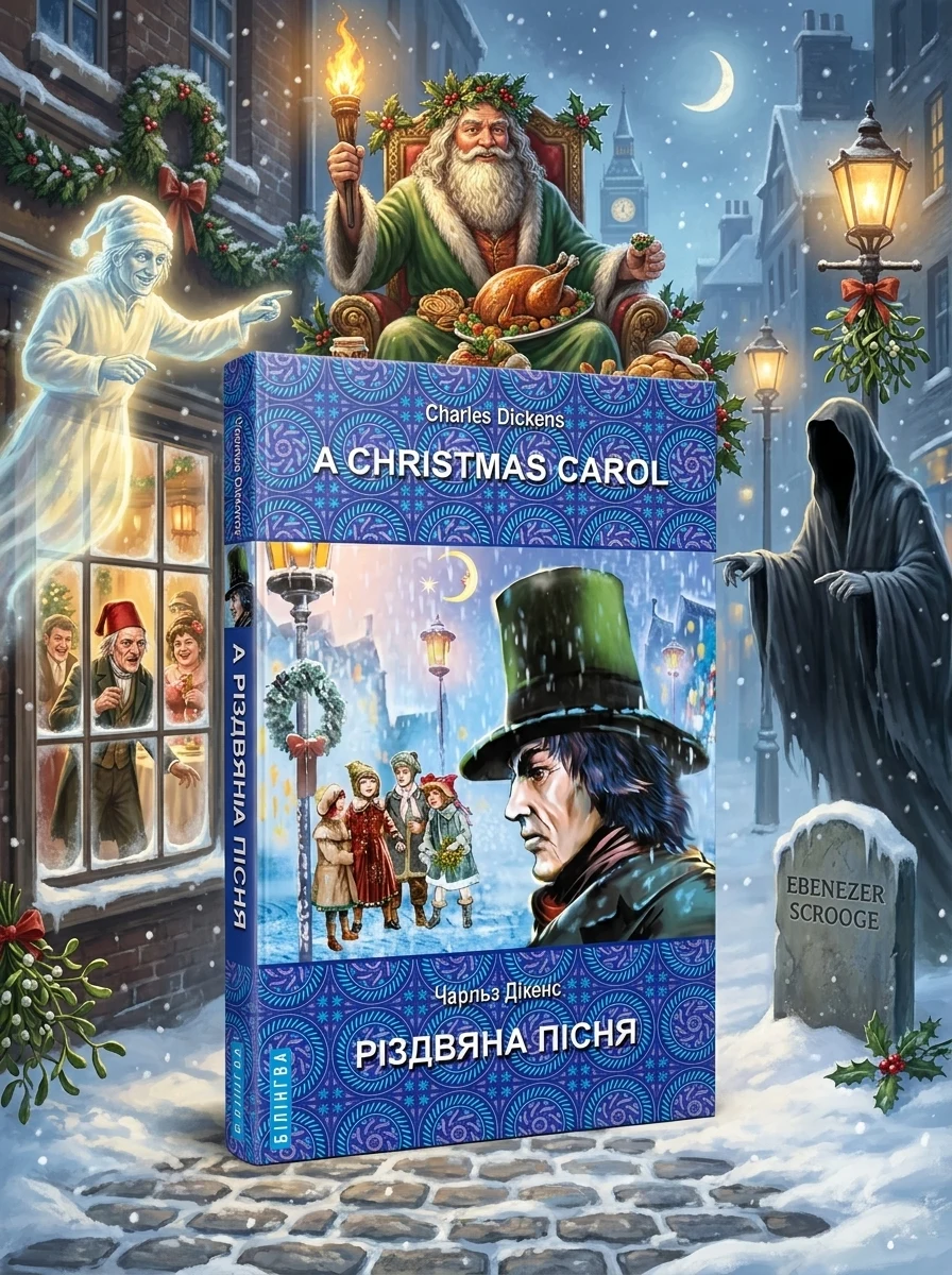 A Christmas Carol In Prose, Being a Ghost Story of Christmas — Дитяча література іноземними мовами