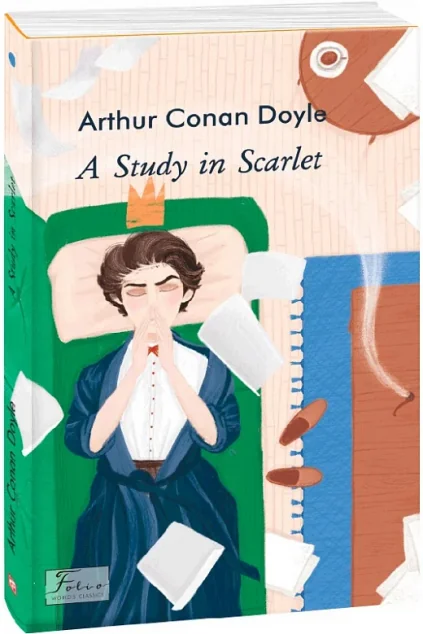 A Study in Scarlet (адаптований текст) — Класична проза