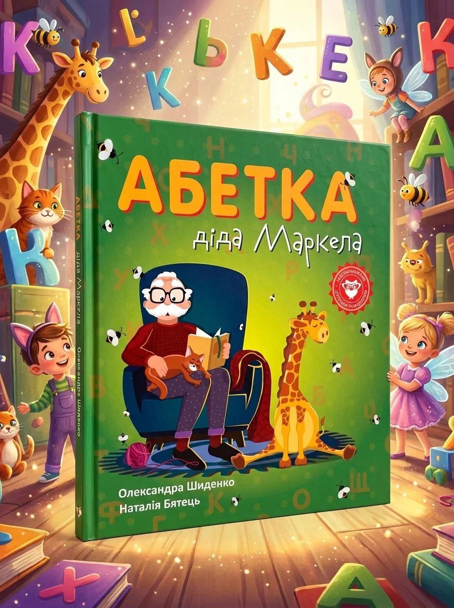 Абетка діда Маркела — Пізнавальні книги для дітей