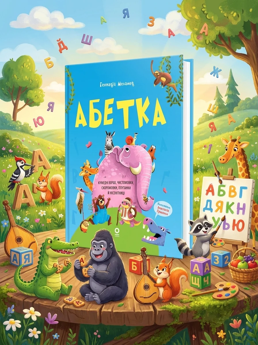 Абетка. Кумедні вірші, чистомовки, скоромовки, плутанки й нісенітниці — Розвивальні книги