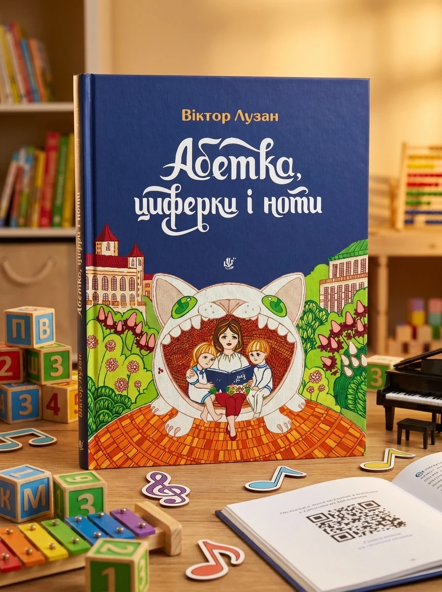 Абетка, циферки і ноти — Дитячі вірші