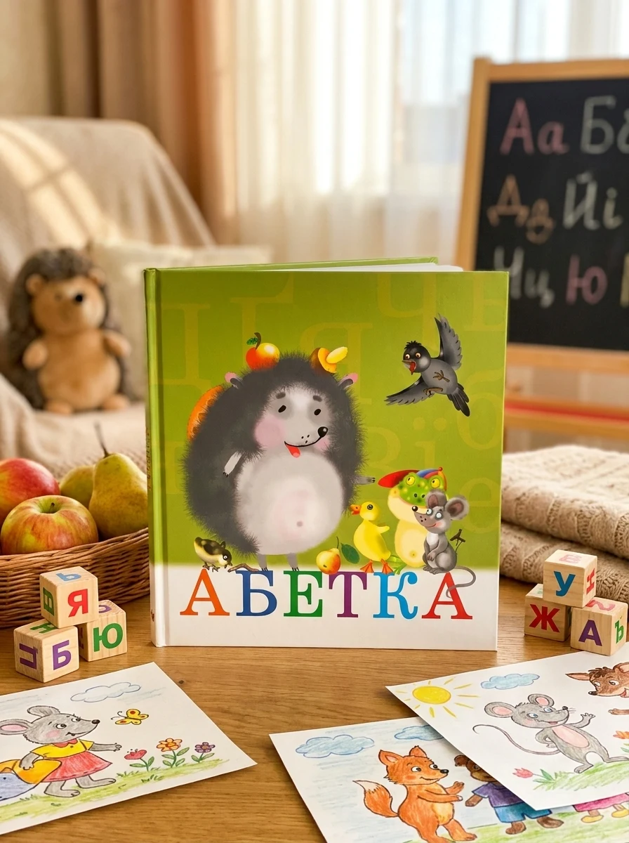 Абетка (вірші) — Пізнавальні книги для дітей