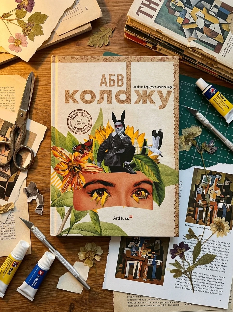 АБВ колажу — Подарункові нонфікшн книги
