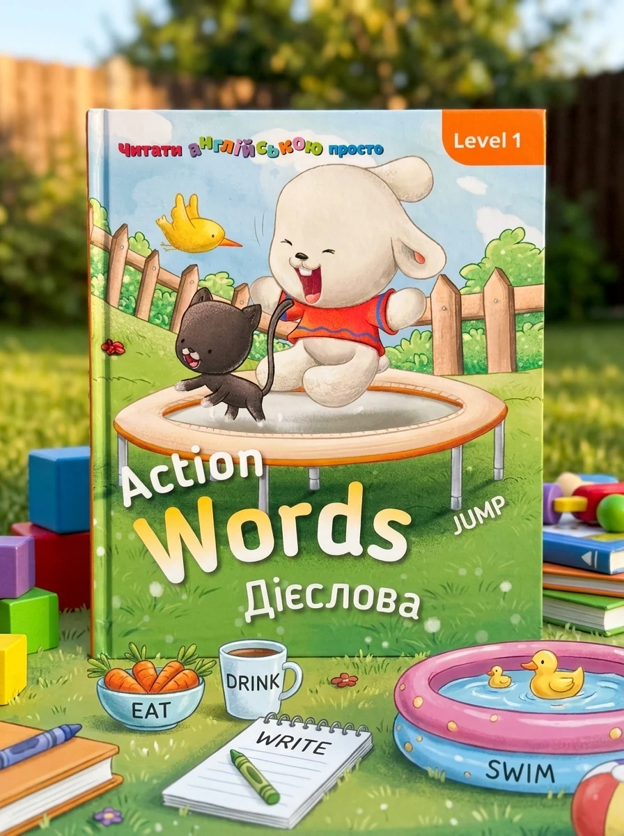 Action words. Дієслова. Level 1 — фото 2