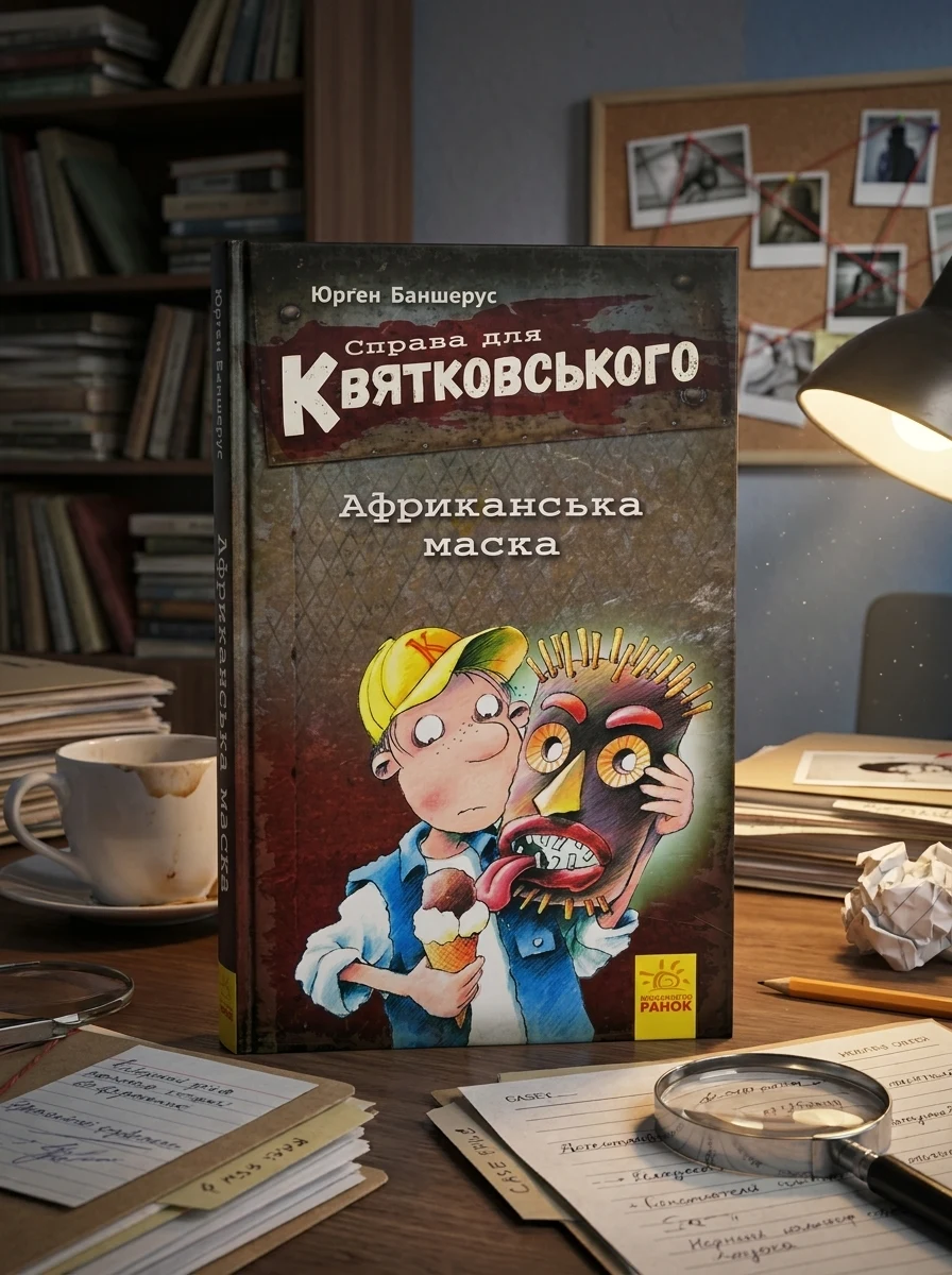 Африканська маска — Дитячі детективи