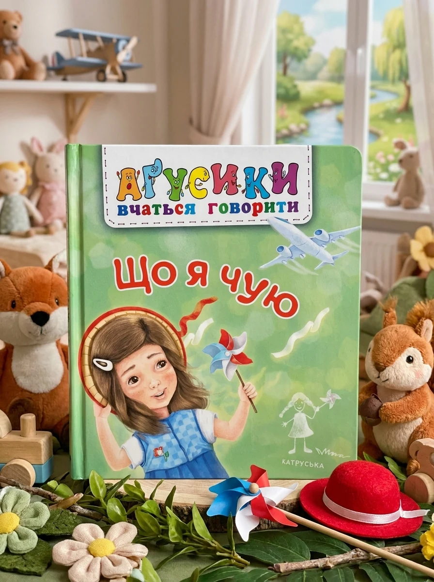 Аґусики вчаться говорити. Що я чую — Дитяча проза