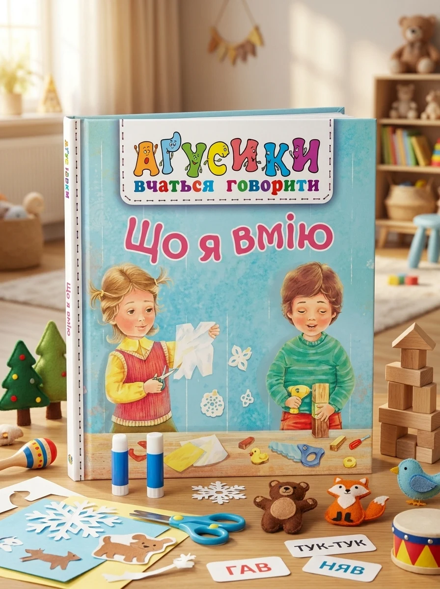 Аґусики вчаться говорити. Що я вмію — Дитяча проза