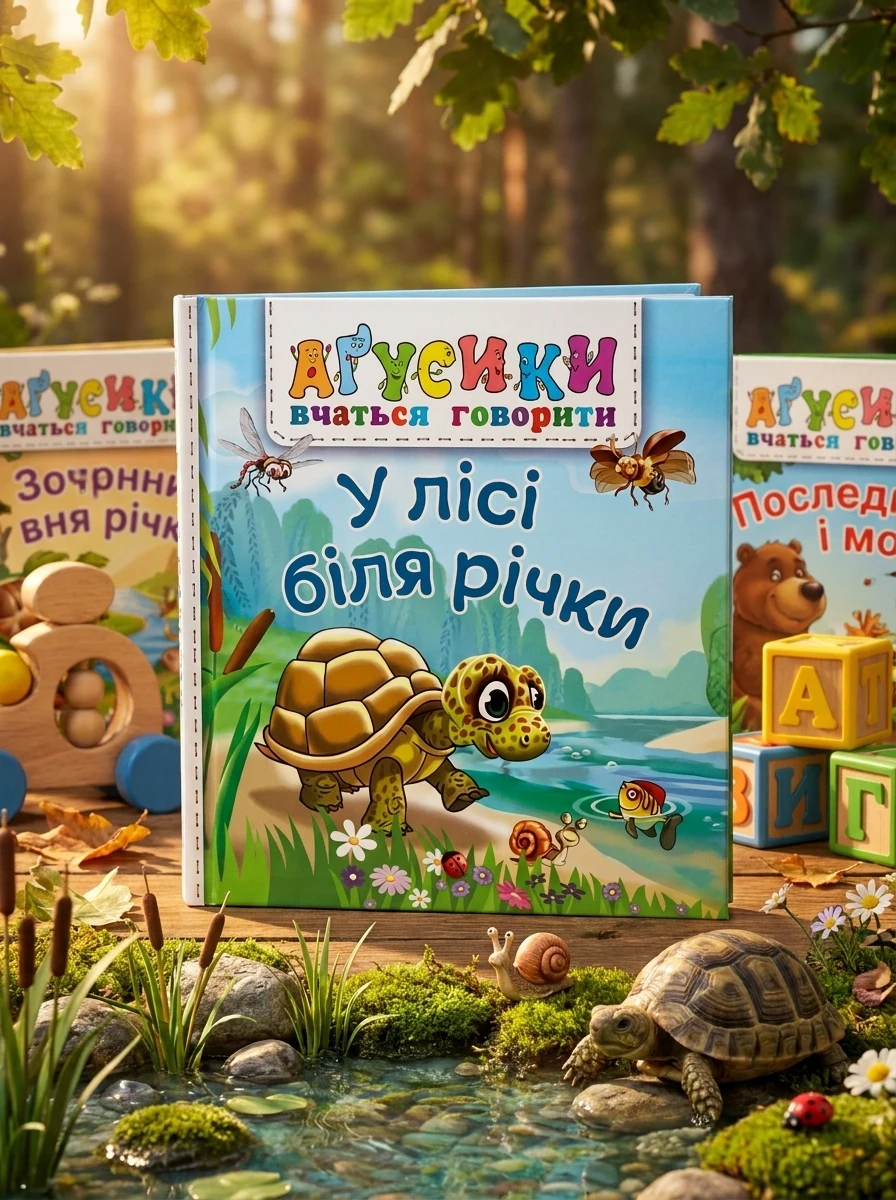 Аґусики вчаться говорити. У лісі біля річки — фото 2