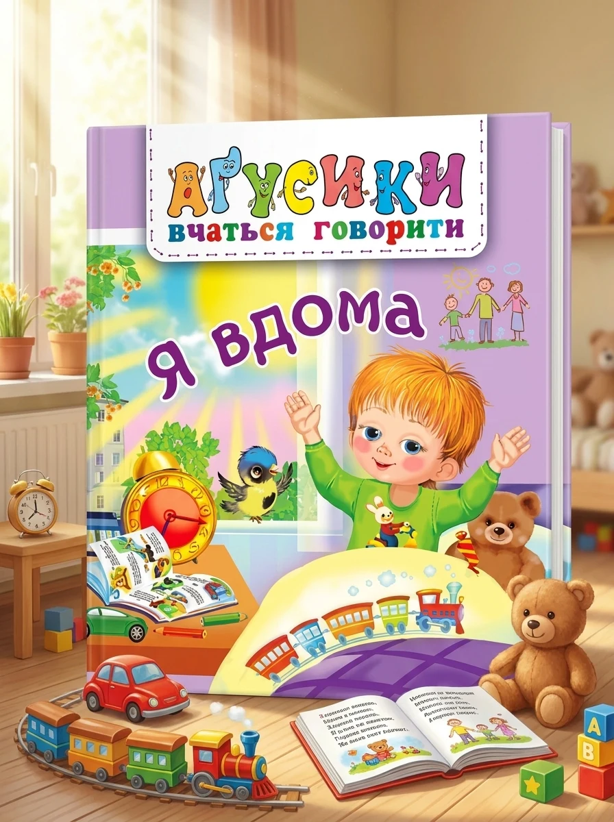 Аґусики вчаться говорити. Я вдома — Дитяча проза