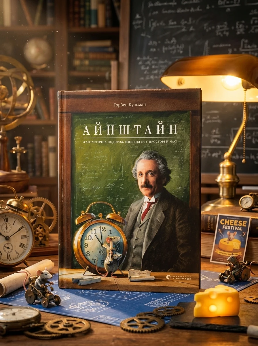 Айнштайн. Фантастична подорож Мишеняти у просторі й часі — Дитяча фантастика