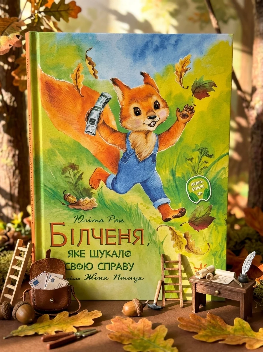 Акварельні історії. Білченя, яке шукало свою справу — Розвивальні книги