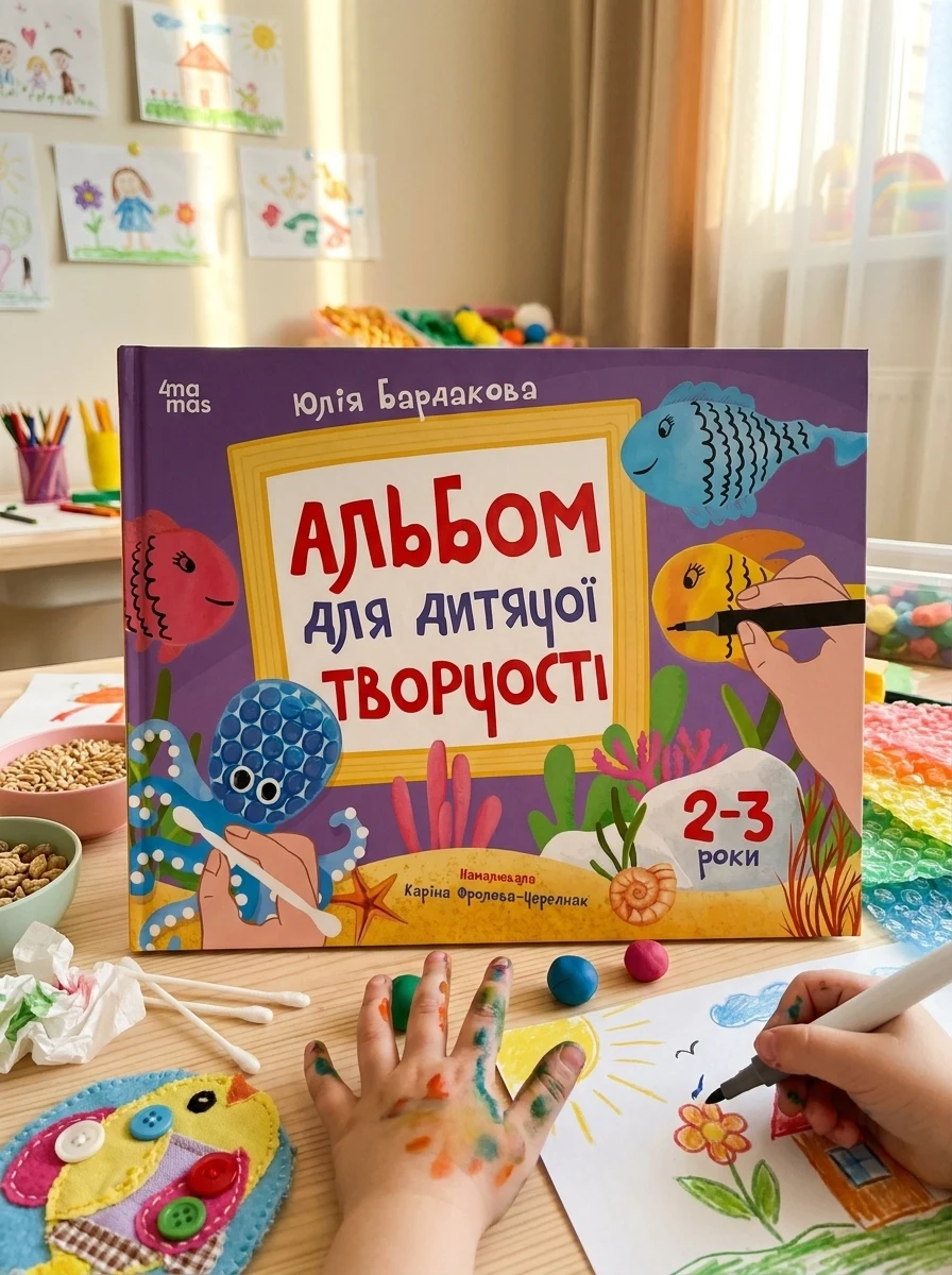 Альбом для дитячої творчості. 2-3 роки — фото 2
