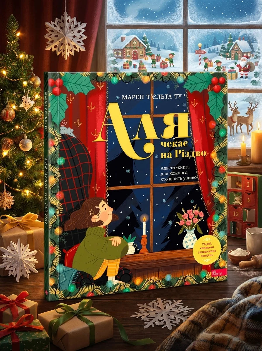 Аля чекає на Різдво. Адвент-книга для кожного, хто вірить у диво — Вімельбухи