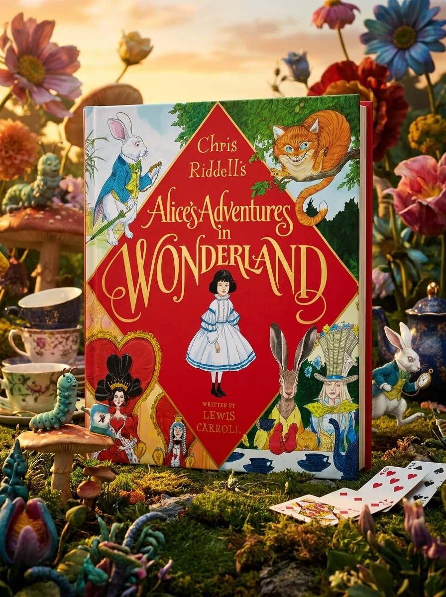 Alice's Adventures In Wonderland (ілюстрації Кріса Рідделла) — Дитяча фантастика