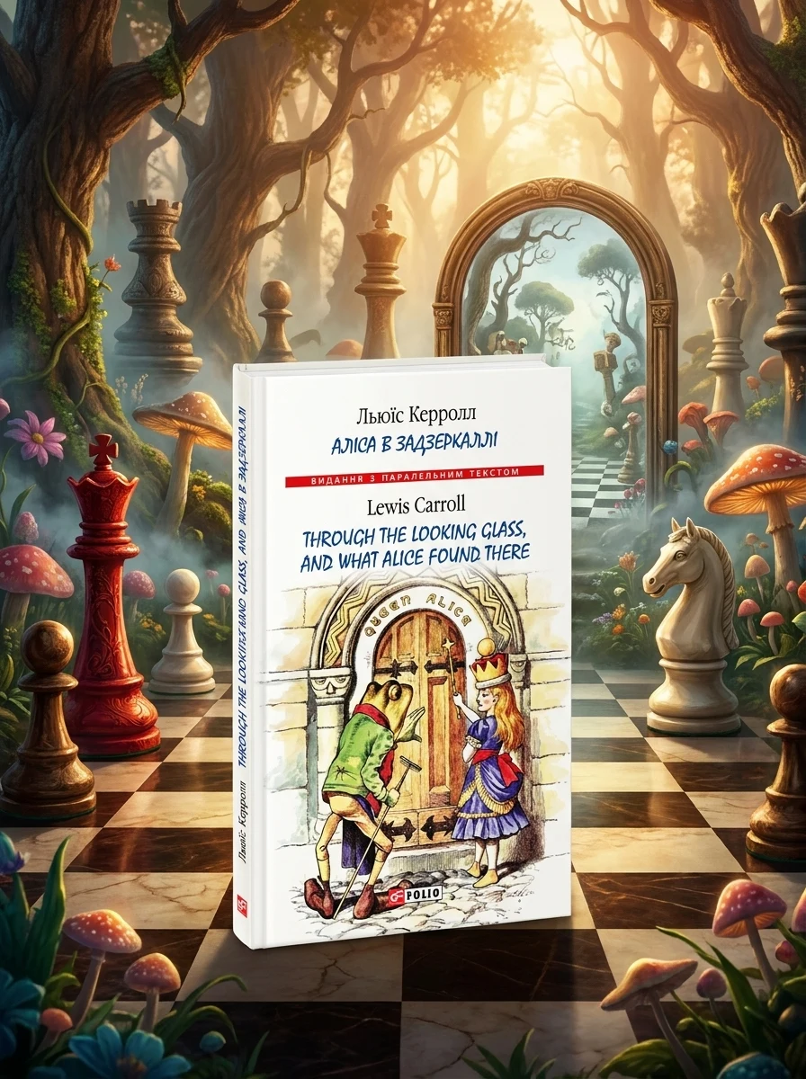 Аліса в Задзеркаллі / Through the Looking Glass, and What Alice found there — Дитяча література іноземними мовами