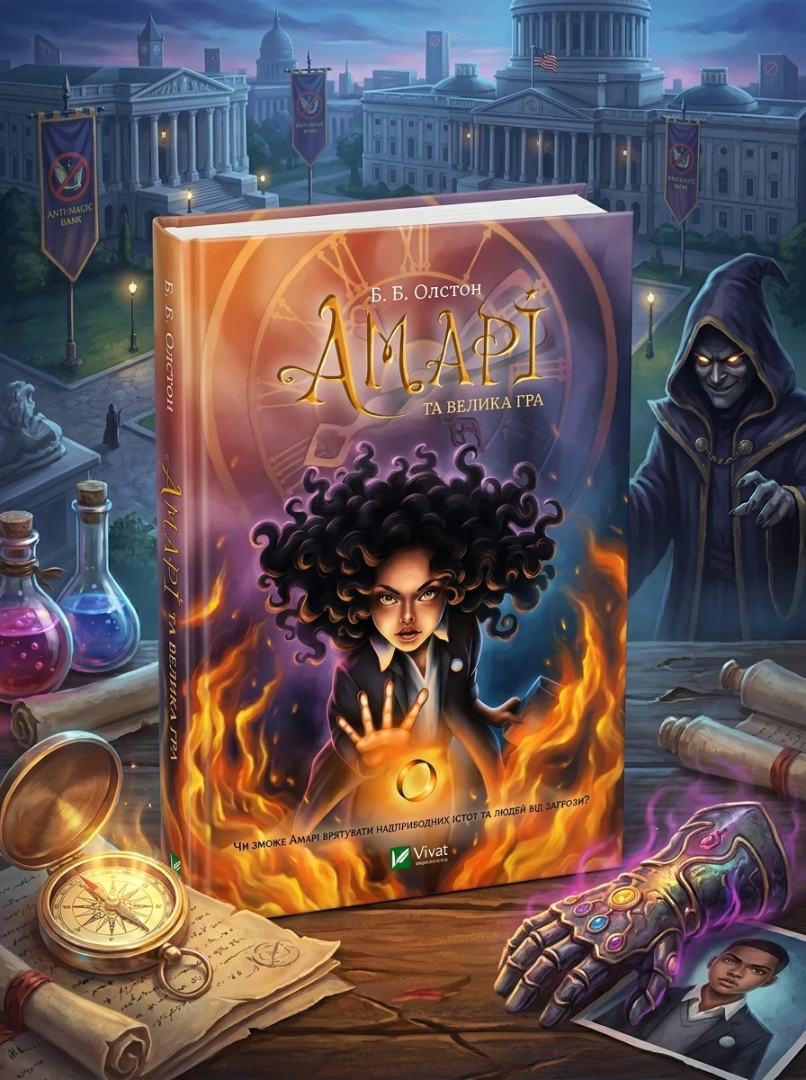 Амарі та велика гра | купити книгу онлайн