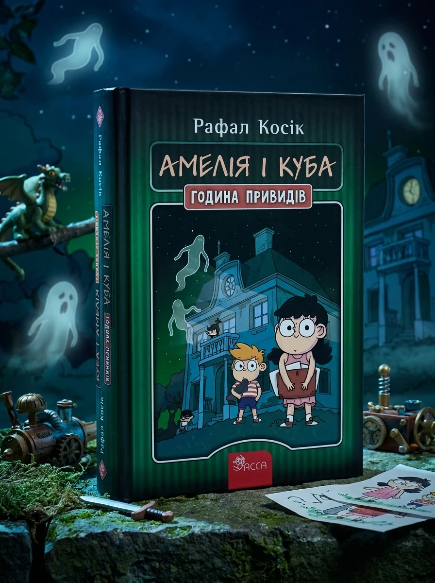 Амелія і Куба. Куба і Амелія. Година привидів — Дитяча фантастика