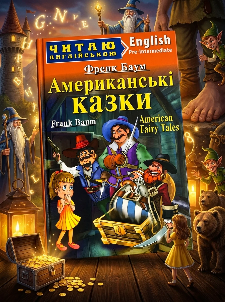 American Fairy Tales — Дитяча література іноземними мовами