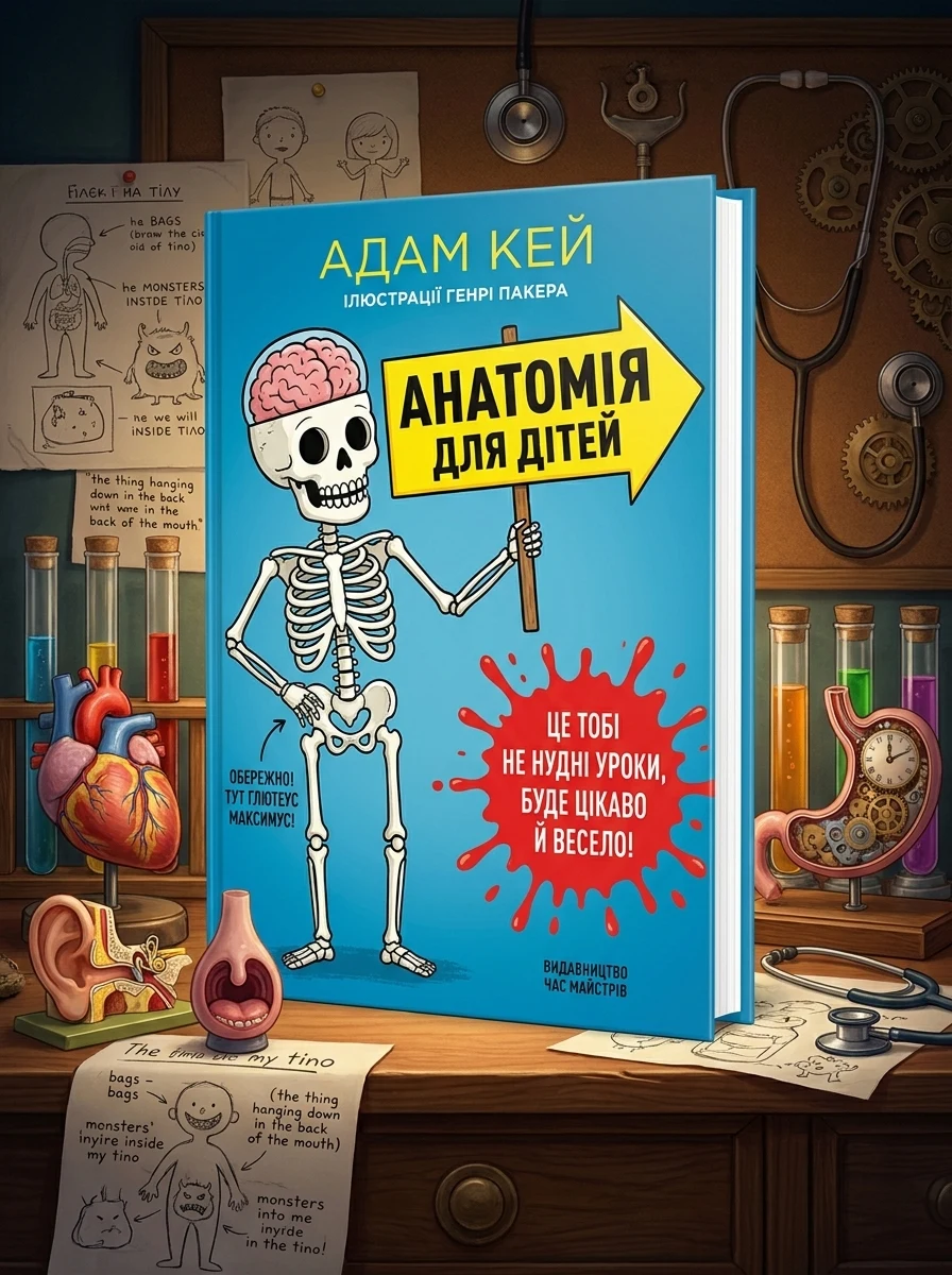 Анатомія для дітей — Підлітковий нонфікшн