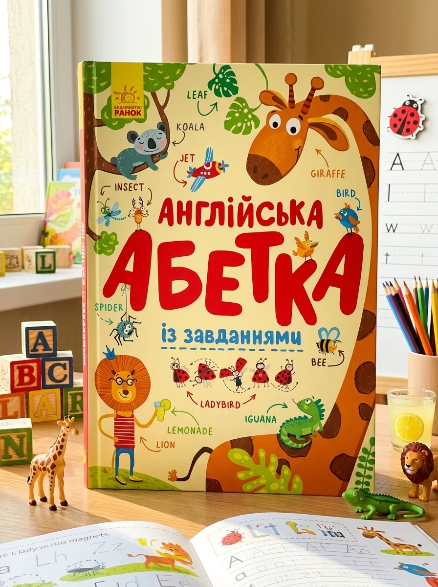 Англійська абетка із завданнями