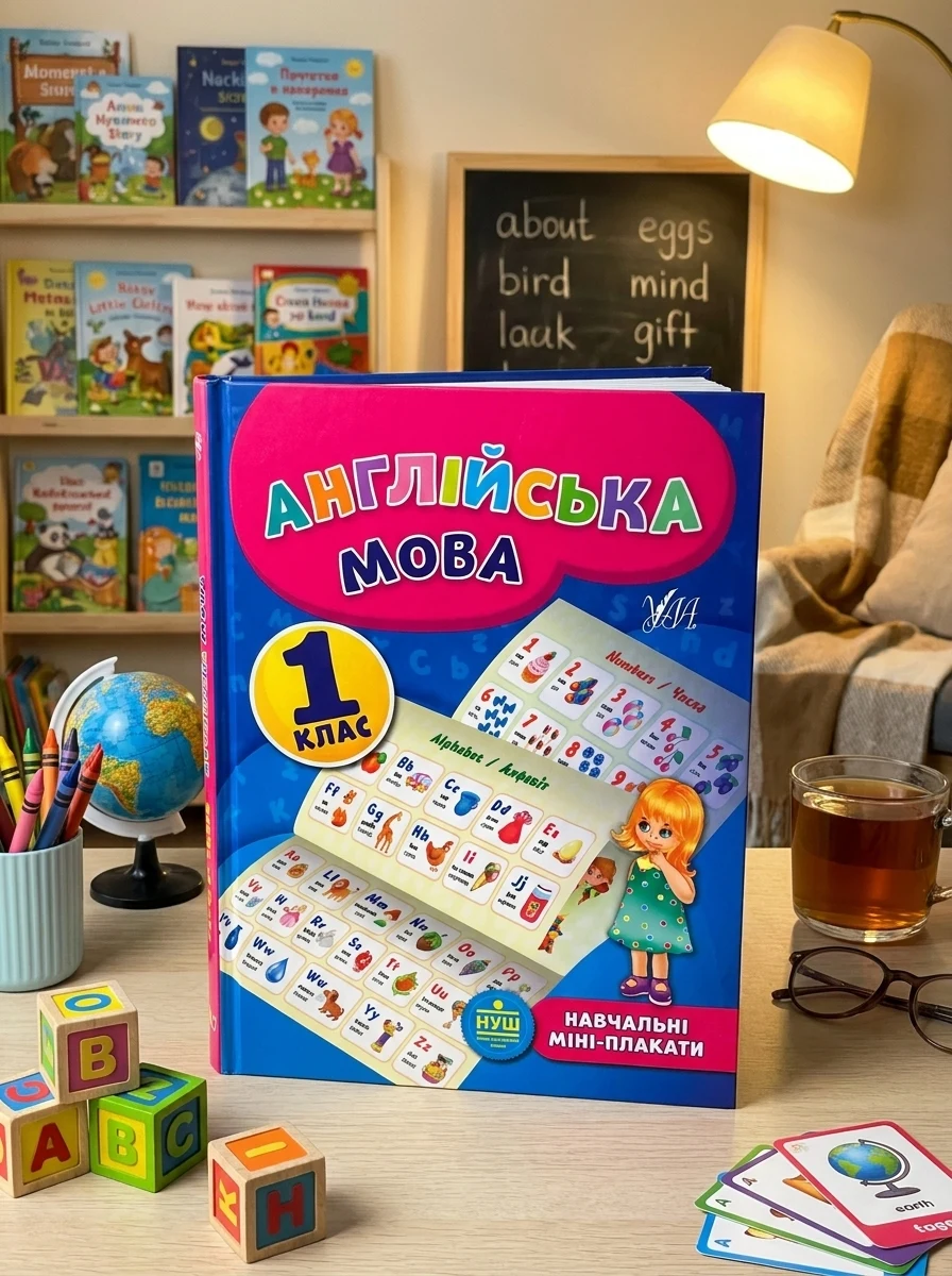 Англійська мова. Навчальні міні-плакати. 1 клас — фото 2