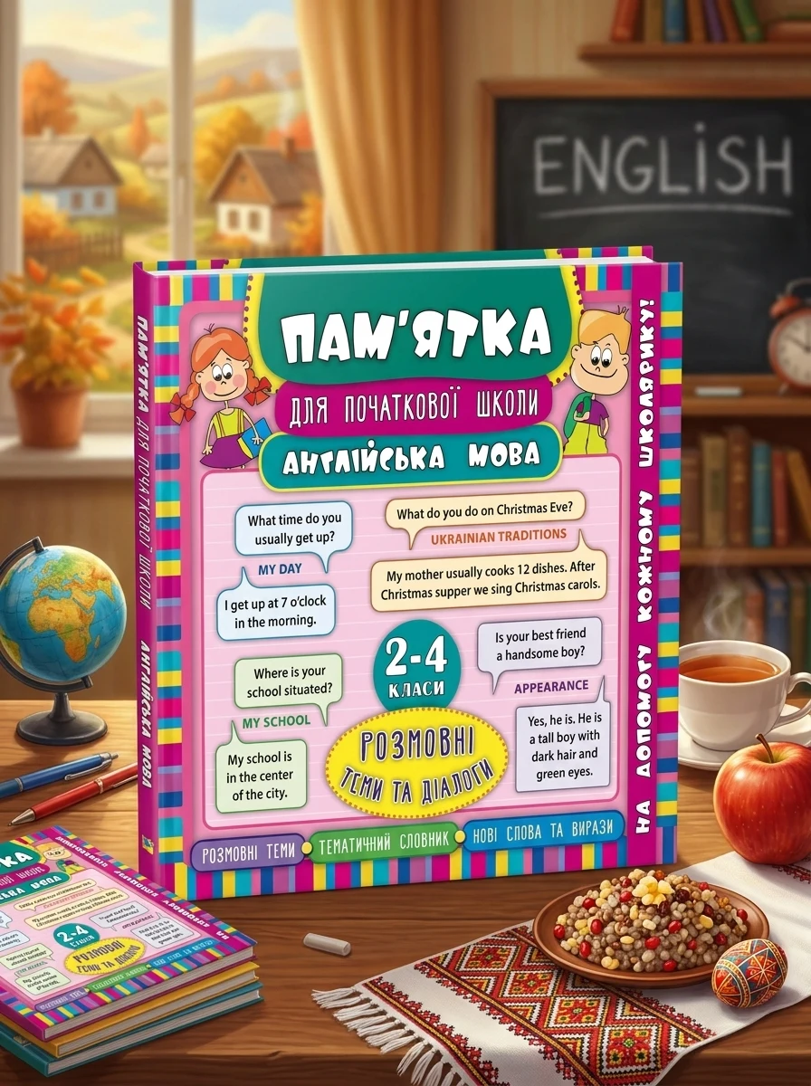 Англійська мова. Розмовні теми та діалоги. 2-4 класи — Книги зі шкільної програми
