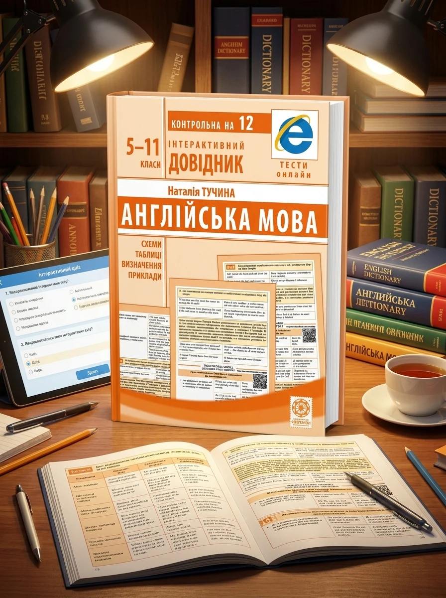 Англійська мова. Схеми і таблиці, визначення, приклади — фото 2