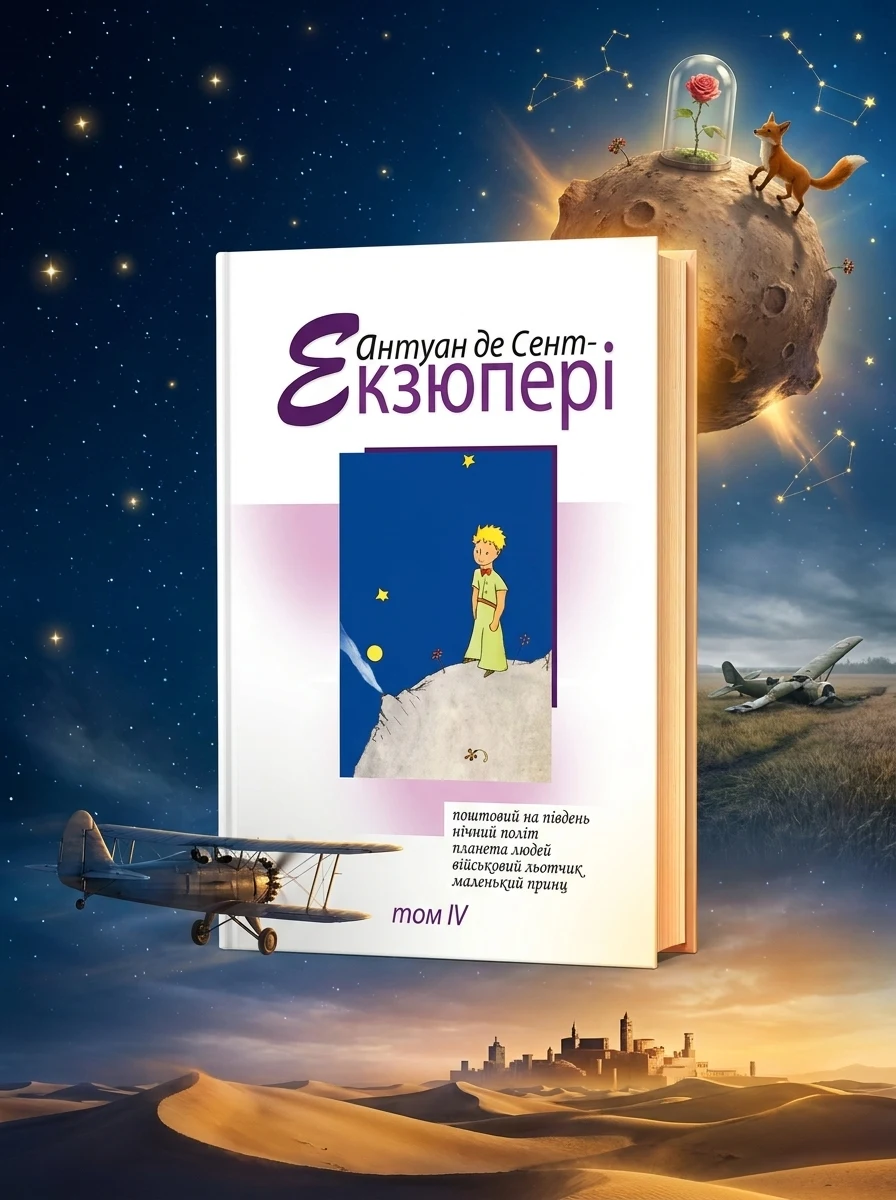 Антуан де Сент-Екзюпері. Том 4. Зібрання творів — Класична зарубіжна проза