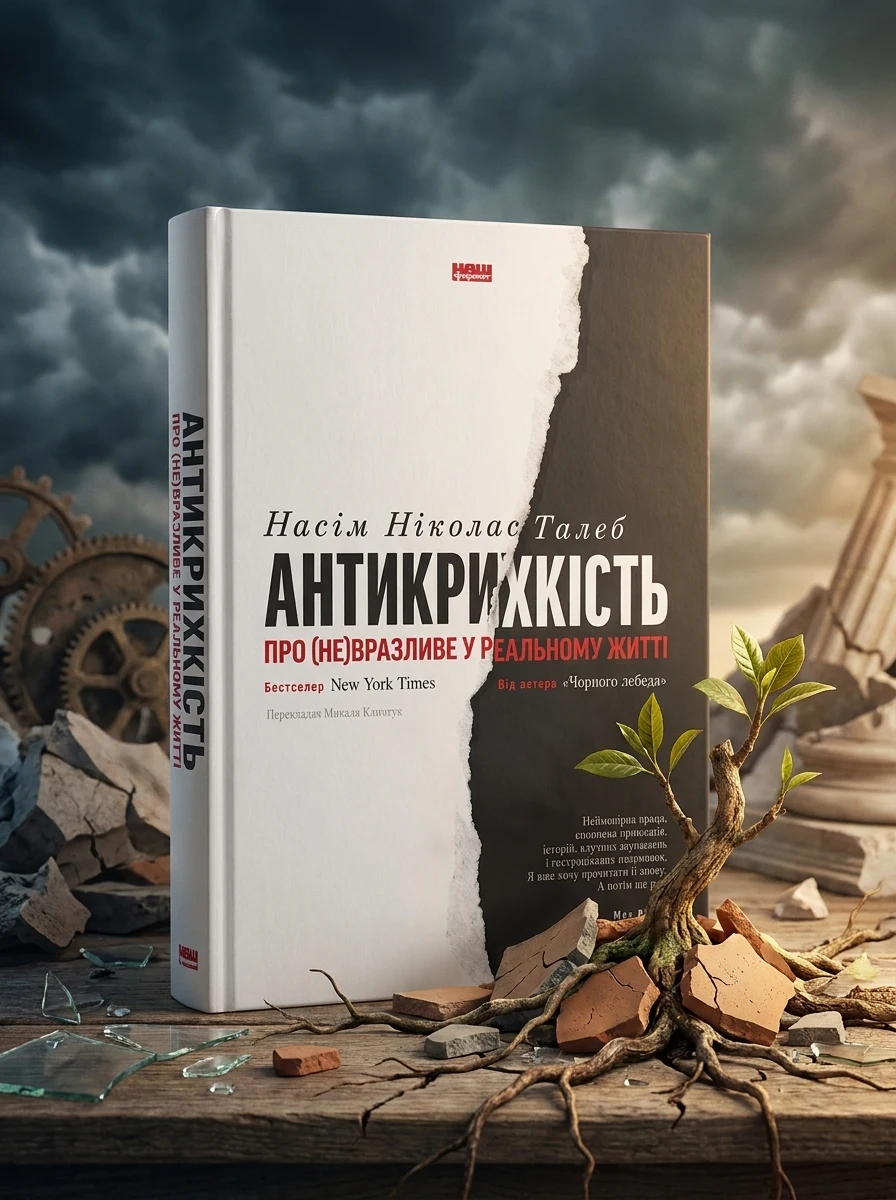 Антикрихкість. Про (не)вразливе у реальному житті