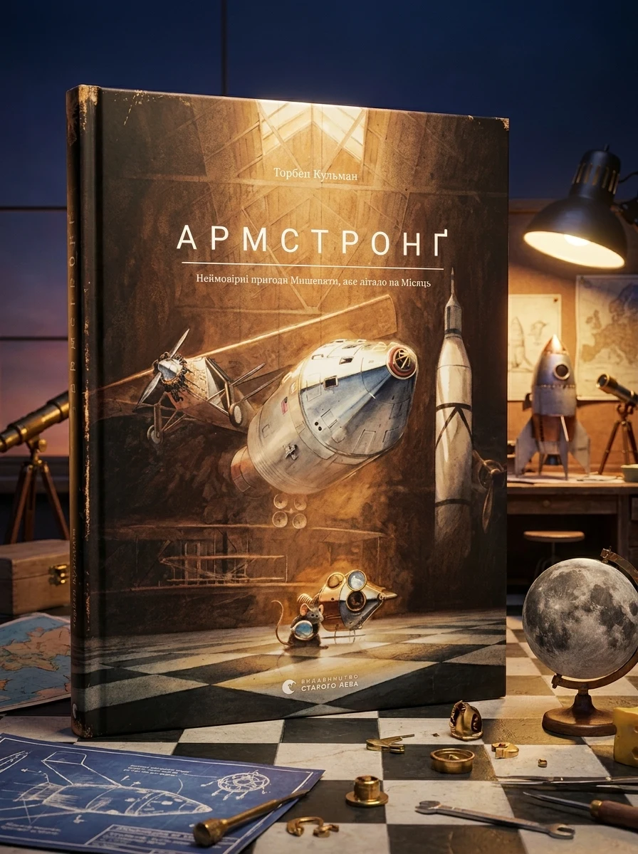 Армстронґ. Неймовірні пригоди Мишеняти, яке літало на Місяць — Дитяча проза