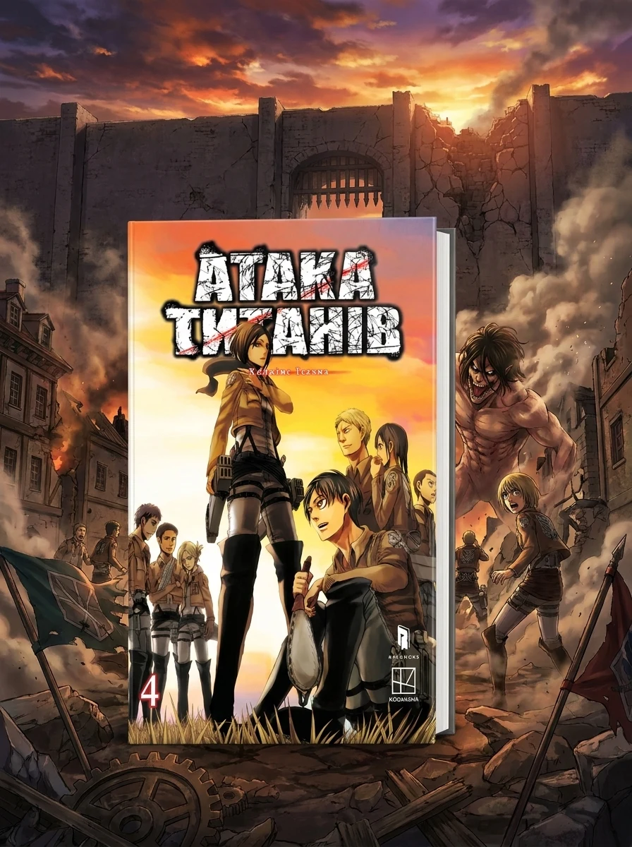 Атака титанів. Том 4 — Манґа