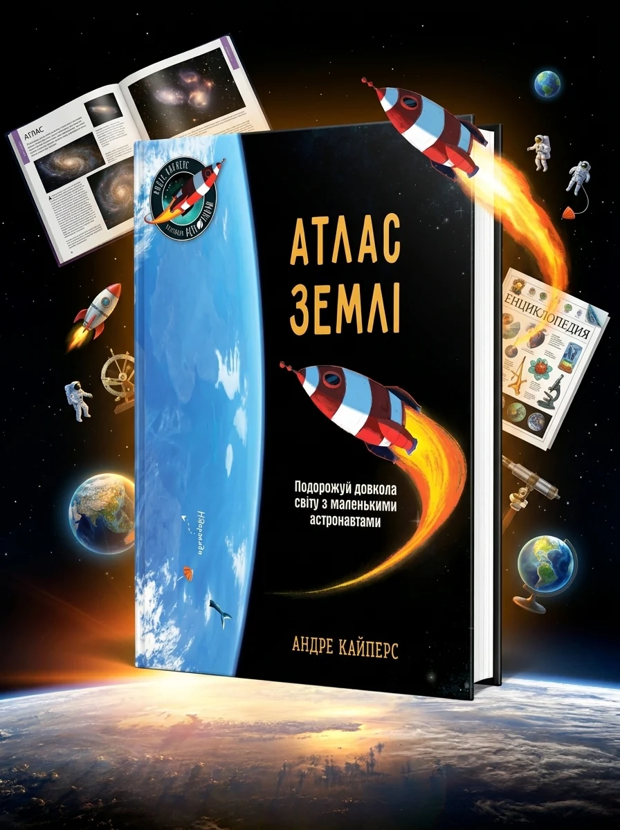 Атлас Землі — Дитячі енциклопедії